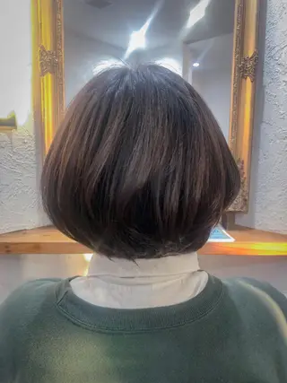 ショート カラー 正田 美帆のヘアスタイル