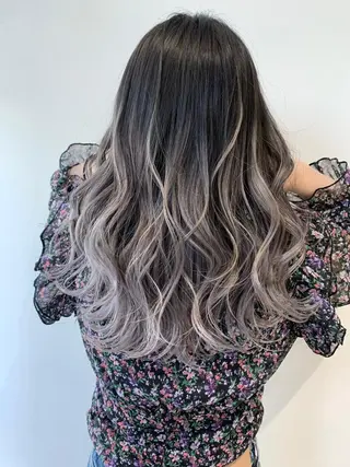 カラー ロング 【公式】amble luxe 中野のヘアスタイル