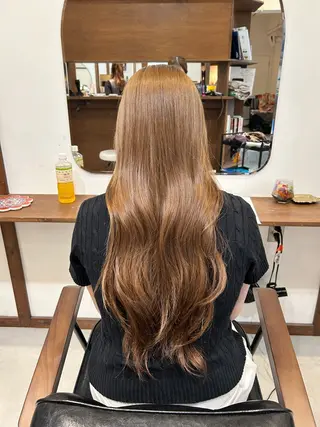 ロング カラー 透明感カラー🪽 mioのヘアスタイル