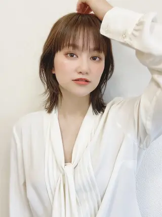 ミディアム カラー 🦋透明感カラー🦋 なつやのヘアスタイル