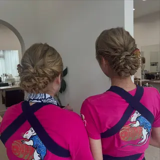 ロング ヘアアレンジ mei/艶髪/透明感 カラー/ヘアセットのヘアスタイル