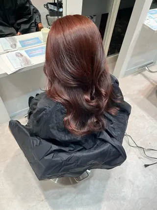 ロング カラー Linda所属・MAO カラーモデル募集中のヘアスタイル