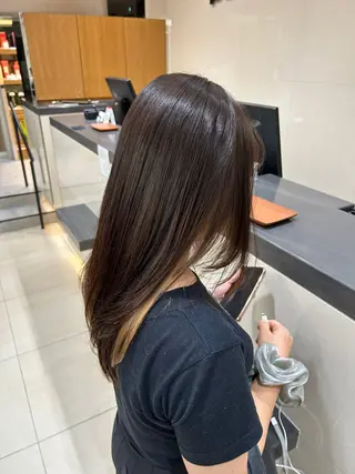 ロング カラー パーマ peek-a-boo所属・✨色気うる艶カラー✨ katsuno👍のヘアスタイル