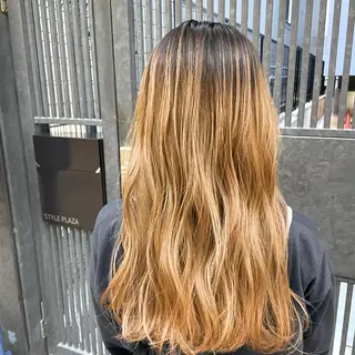 セミロング カラー 縮毛矯正/髪質改善/ 石橋代智のヘアスタイル