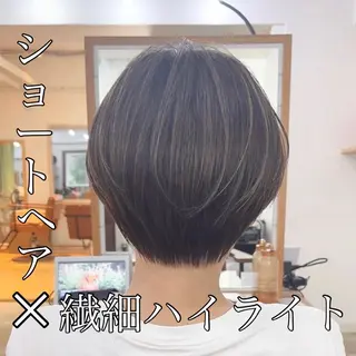 ショート カラー ショートヘア、ボブ こやさん　コヤマのヘアスタイル