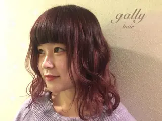 ミディアム ヘアアレンジ 🌷nanase🌷 gally hairのヘアスタイル