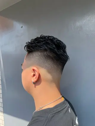 ショート メンズ FADE&LINE登戸店所属・🔥メンズ専門 美容師🔥 柳澤陵心のヘアスタイル