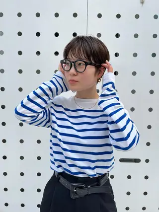 ショート パーマ NOUN所属・eri kinjoのヘアスタイル