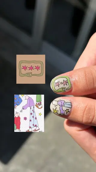 ネイル 個性派ネイル シノのネイルデザイン