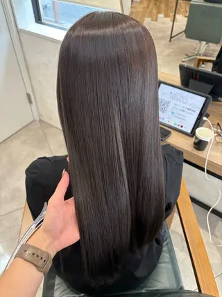 ロング 🧸艶ブリーチ/深み カラー🌺Noa🌺のヘアスタイル