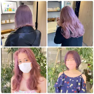 ロング カラー ヘアアレンジ 店長 奈須 雄紀のヘアスタイル