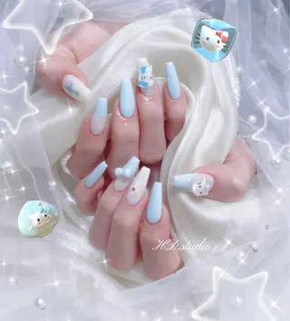 ネイル 🎀も ものネイルデザイン