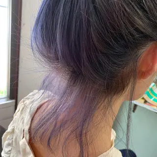 セミロング カラー R ri R takagiのヘアスタイル