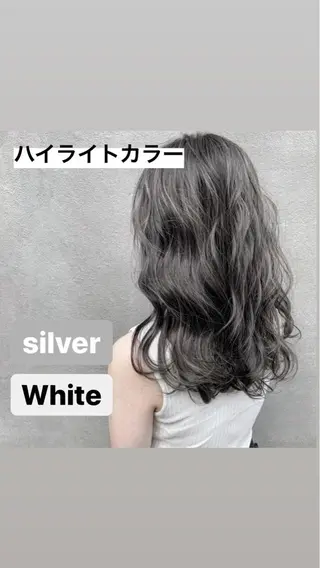 セミロング カラー ヘアアレンジ 垢抜け案内人 鈴木聖矢✂️のヘアスタイル