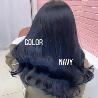 ロング カラー エクステ🩵ブリーチ 韓国ヘア🩵KAEのヘアスタイル