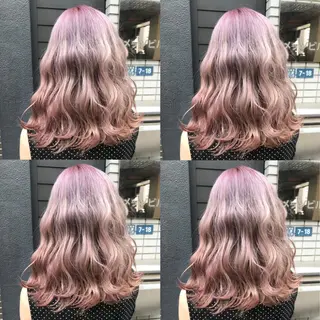 ロング カラー ヘアアレンジ 🦋韓国ヘア 坂本 菜摘🦋のヘアスタイル