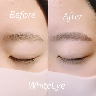 マツエク・マツパ ホワイトアイ HIKARUの眉毛・アイブロウイメージ