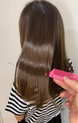 ロング 髪質改善　jewel box~私のトリートメント~東梅田店所属・💎髪質改善専門 jewel boxのヘアスタイル