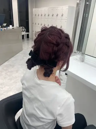 セミロング MOE 福岡韓国ヘア✧︎のヘアスタイル