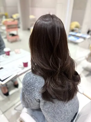ロング カラー 銀座/オリーブ/ 透明感カラー✨りくのヘアスタイル