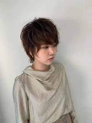 ショート ショート、ボブ特化 長島智彦のヘアスタイル