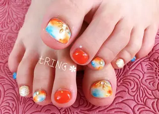 ネイル tRING＊ しいの木台のネイルデザイン