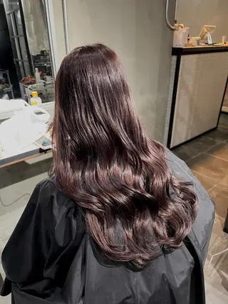 ロング カラー 🫧透明感カラー🫧 小亀 日菜のヘアスタイル