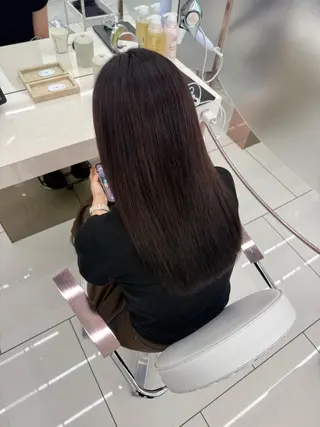 ロング 濱田 剛志のヘアスタイル