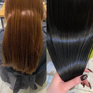 ロング カラー Lidee neoのヘアスタイル