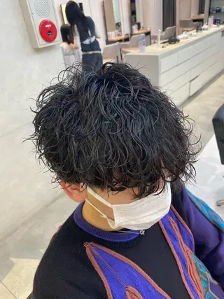 パーマ メンズ 新宿【メンズパーマ】 塩澤太一のヘアスタイル
