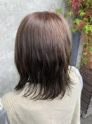ミディアム カラー 大西 瞭弘のヘアスタイル