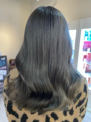 ロング とみ ながのヘアスタイル