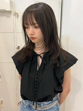 セミロング カラー kakeru/ボブ パーマ/レイヤーのヘアスタイル