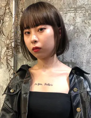 ショート ヘアアレンジ behov所属・柔らかカラー 🤎Tsubasaのヘアスタイル