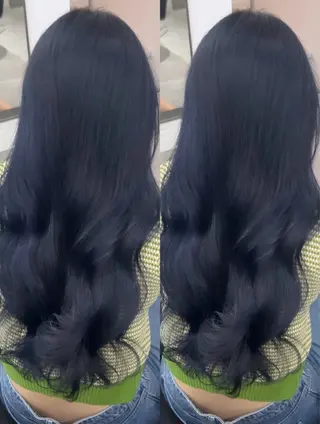 セミロング カラー 艶髪／シールエクステ 🌻ノゾミ🌻のヘアスタイル