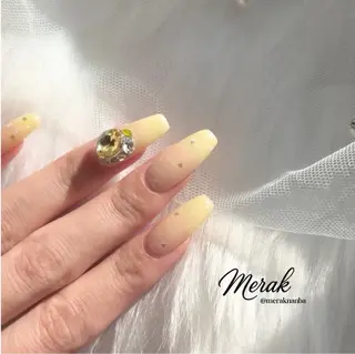 ネイル Kurobuchi パラジェル長さだしのネイルデザイン