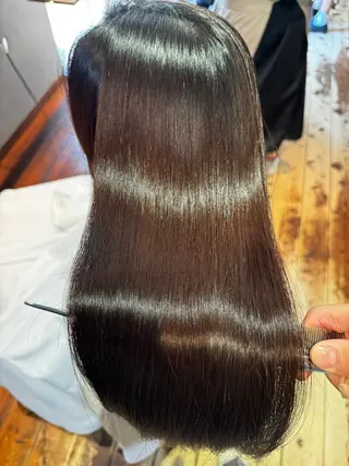 ロング 増田 晟のヘアスタイル