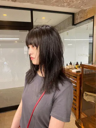 ミディアム GATTACA所属・KEI gattacaのヘアスタイル