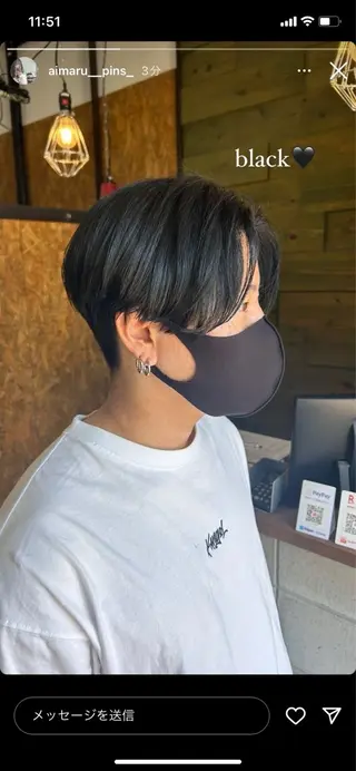 メンズ Blanco Color&Careのヘアスタイル