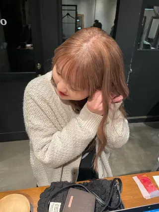 ロング ハナ🌼 梅田/ボブ/パーマのヘアスタイル