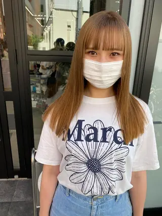 セミロング カラー 栄・伏見 JOULE'Sのヘアスタイル