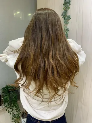 ロング 【全部無料🙇】 おがわようしんのヘアスタイル