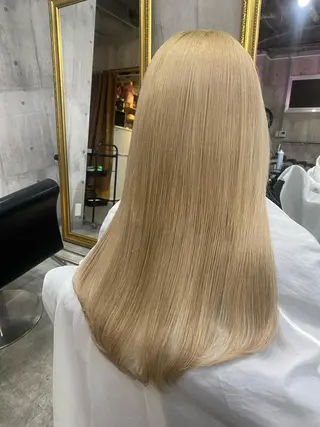 セミロング カラー SHURI❤️‍🔥 中/韓mix ♡のヘアスタイル