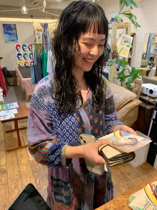 セミロング パーマ 【takk】 ナカヤママサヨシのヘアスタイル