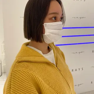 ショート ｱｵﾇﾏﾐﾕ☁️ /ボブ/ハイトーン/のヘアスタイル