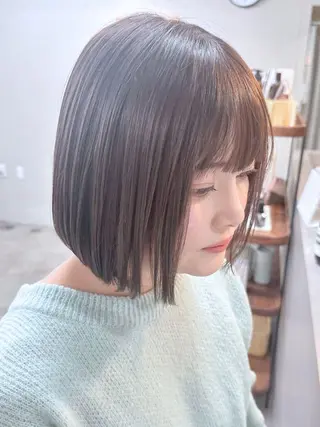 ミディアム ippo アカデミーのヘアスタイル