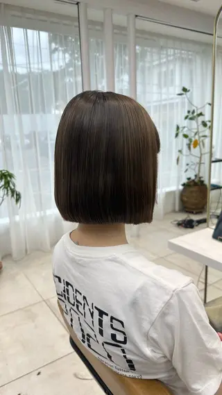 ショート 韓国ヘア/レイヤー/ 透明感カラー/SHUのヘアスタイル