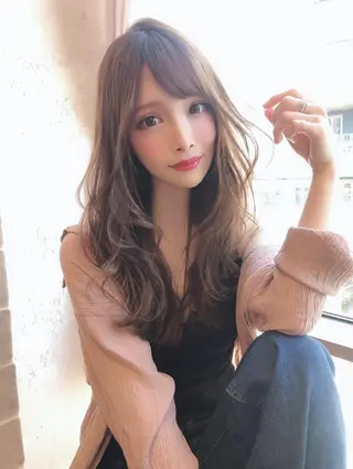 セミロング ボンドストーリーノヴァ所属・縮毛矯正・髪質改善 ❣️三浦正也のヘアスタイル