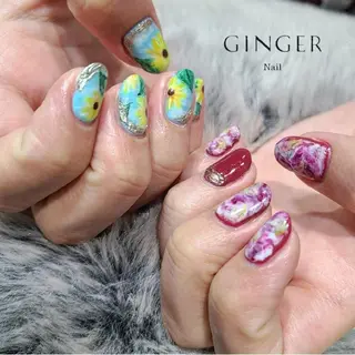 ネイル GINGER所属・GINGER  斎藤舞のネイルデザイン