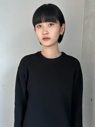 ショート カラー ボブ/似合わせカット /ニュアンスカラーのヘアスタイル